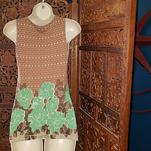 Deletta Anthropologie XS shirt tank top - Picture 4 of 6